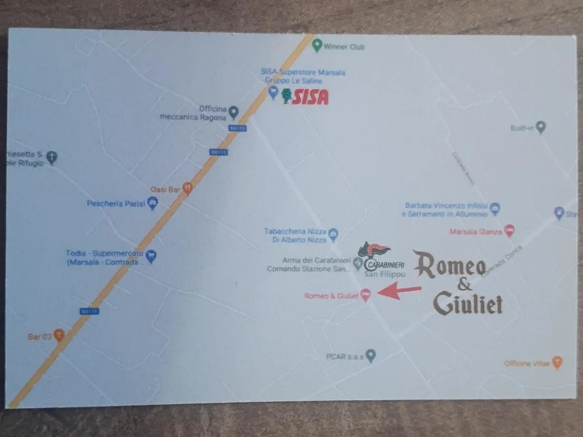 Hotel Romeo&Giuliet Marsala Gasthof